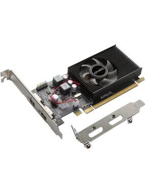 Low Profile 1GB GDDR3 Video Graphics Card with Dual HDMI Ports for Gaming